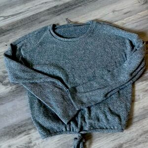 Gray sweater